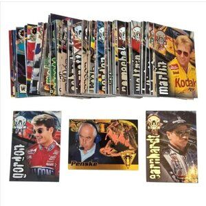 Vintage Nascar Racing Trading Card Lot Wheels Viper 1996 1997 Base Insert Cards